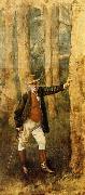James Tissot Autoportrait painting